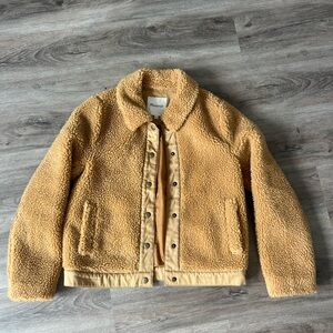 Madewell sherpa coat